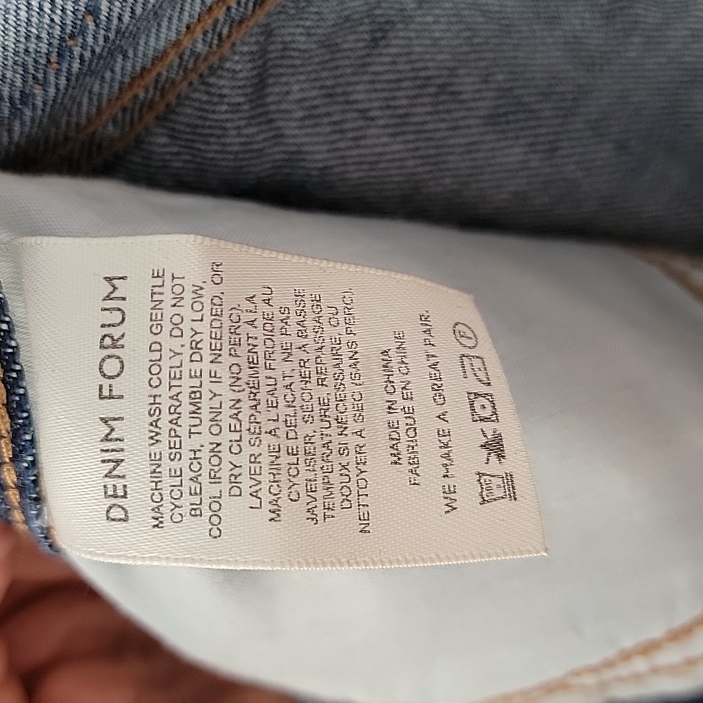 Denim Forum The Anita Super High Loose Sz 30 - Picture 7 of 15